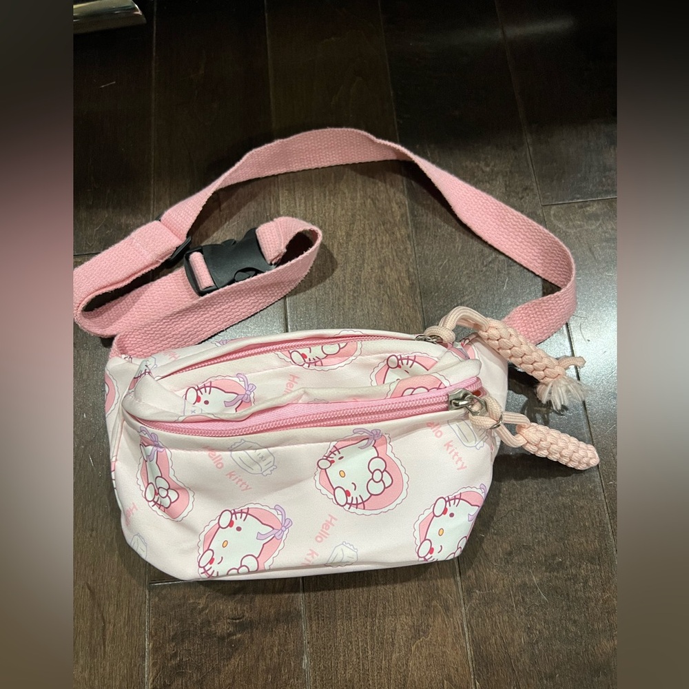 Hello Kitty Pink and White Kids Belt Bag